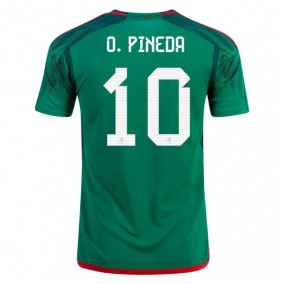 Mexico Orbelín Pineda 10 2023/2024 Hemma Fotbollströjor Kortärmad